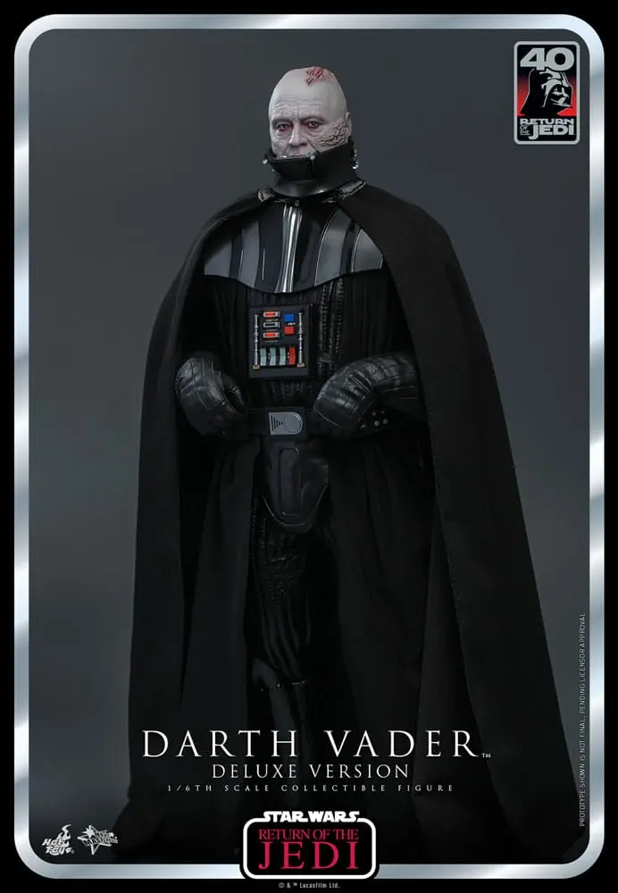 Star Wars: Episode VI 40th Anniversary Akční figurka 1/6 Darth Vader Deluxe verze 35 cm fotografii produktu