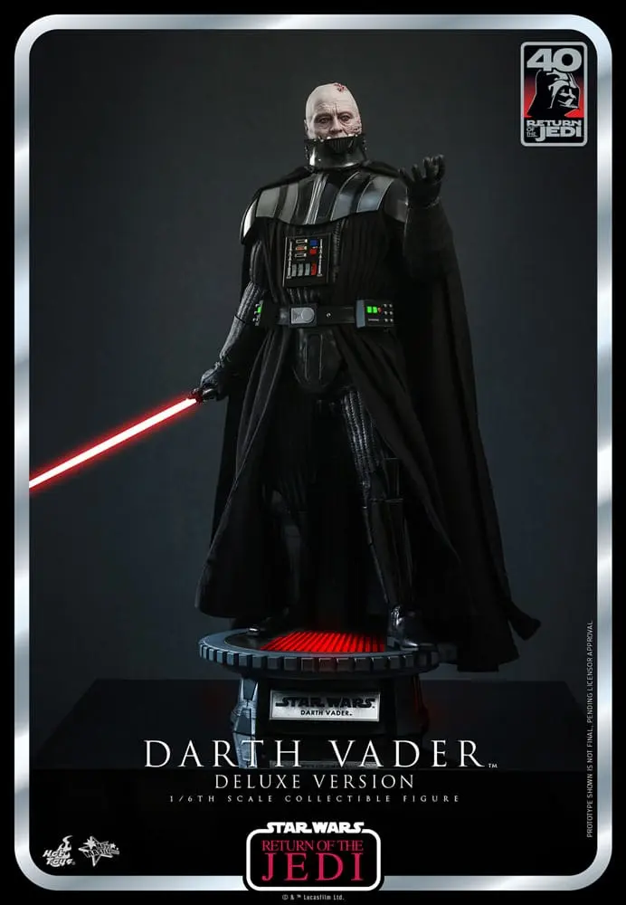 Star Wars: Episode VI 40th Anniversary Akční figurka 1/6 Darth Vader Deluxe verze 35 cm fotografii produktu