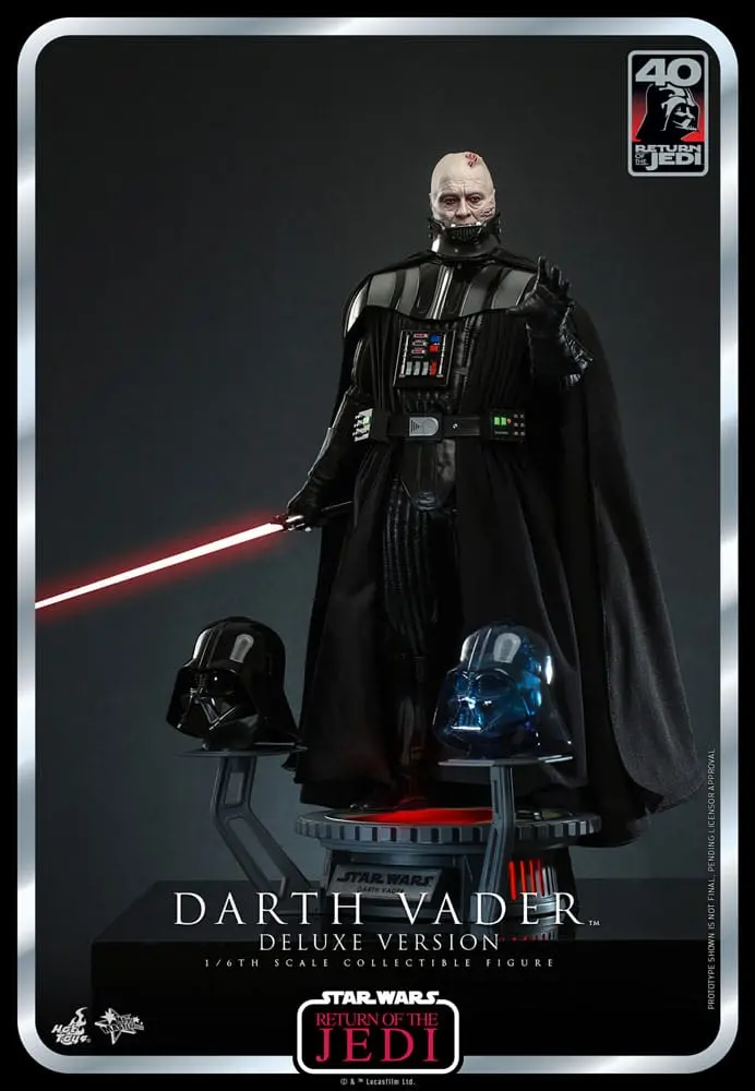 Star Wars: Episode VI 40th Anniversary Akční figurka 1/6 Darth Vader Deluxe verze 35 cm fotografii produktu