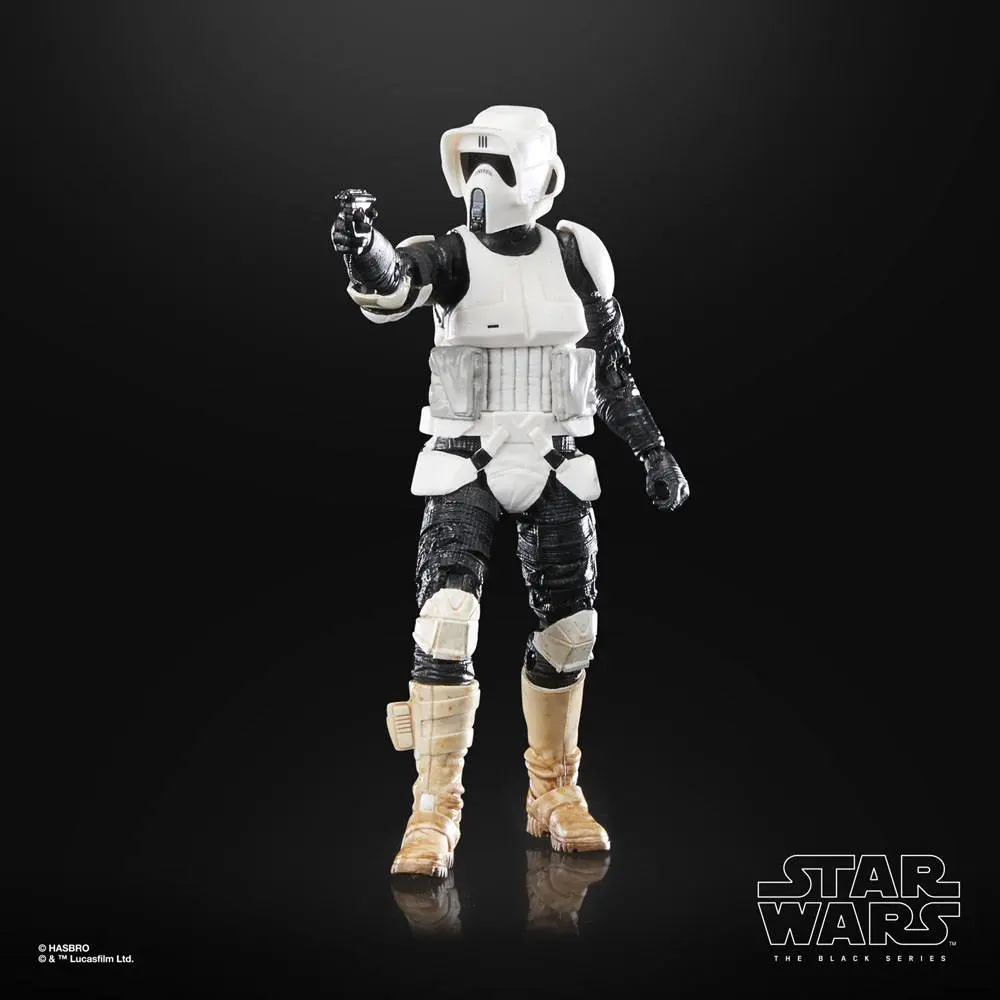 Star Wars Epizoda VI 40. výročí Black Series Akční figurka Biker Scout 15 cm fotografii produktu