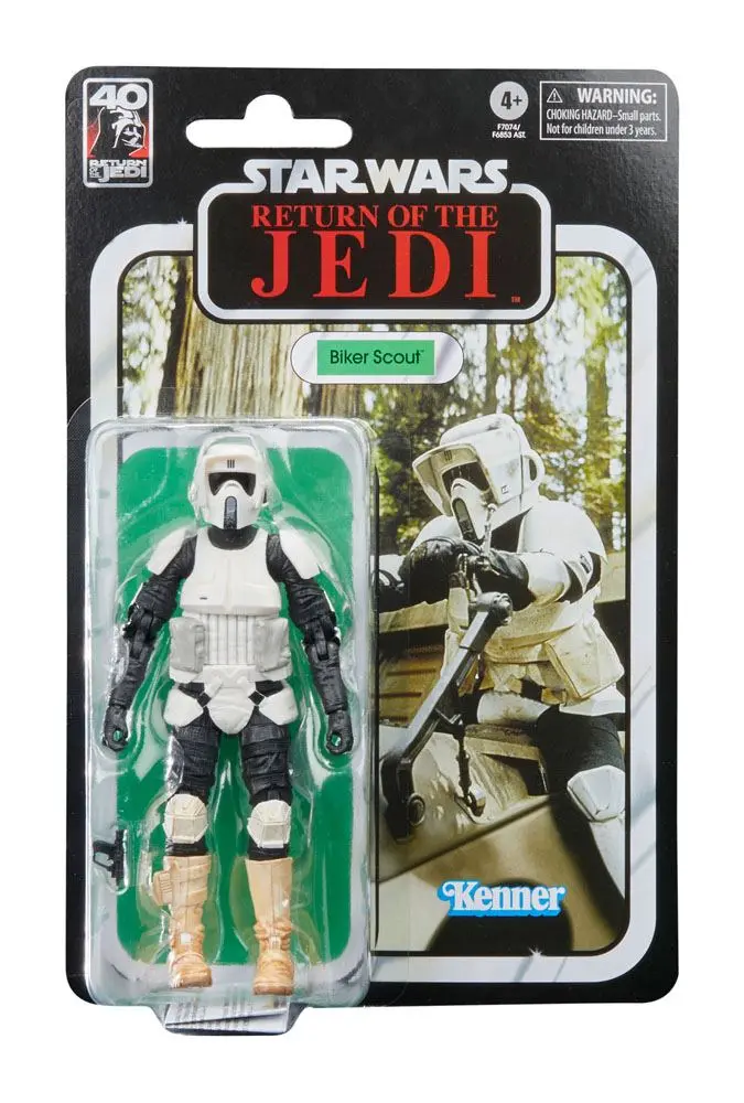 Star Wars Epizoda VI 40. výročí Black Series Akční figurka Biker Scout 15 cm fotografii produktu