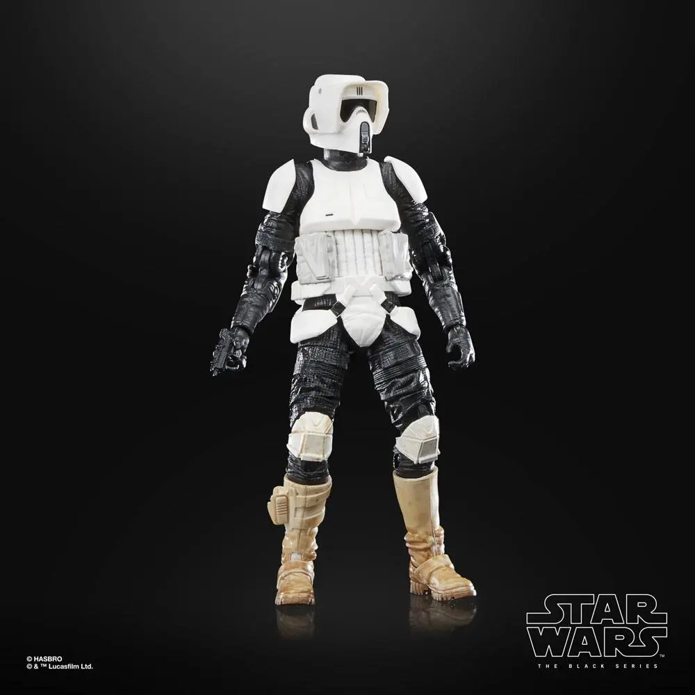 Star Wars Epizoda VI 40. výročí Black Series Akční figurka Biker Scout 15 cm fotografii produktu