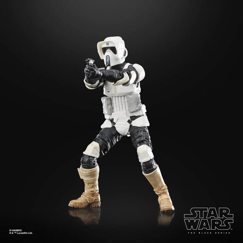 Star Wars Epizoda VI 40. výročí Black Series Akční figurka Biker Scout 15 cm fotografii produktu