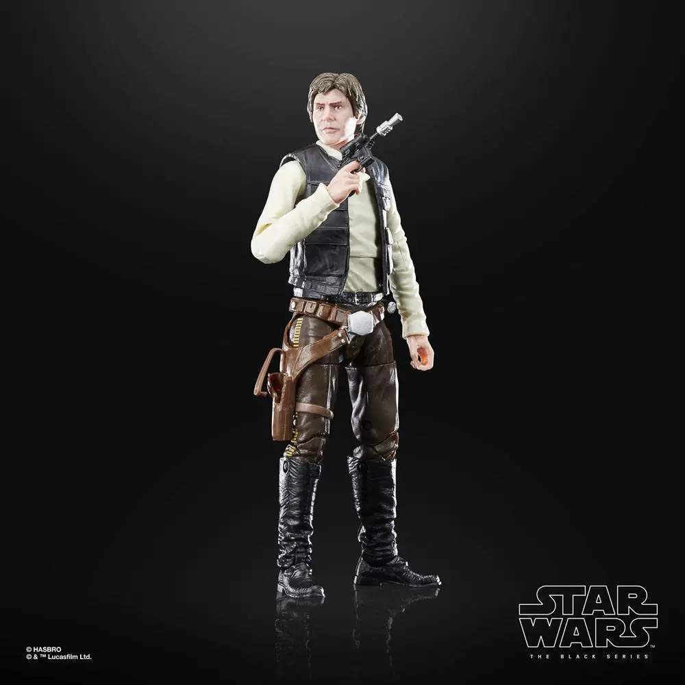 Star Wars Epizoda VI 40. výročí Černá Série Akční Figurka Han Solo (Endor) 15 cm fotografii produktu