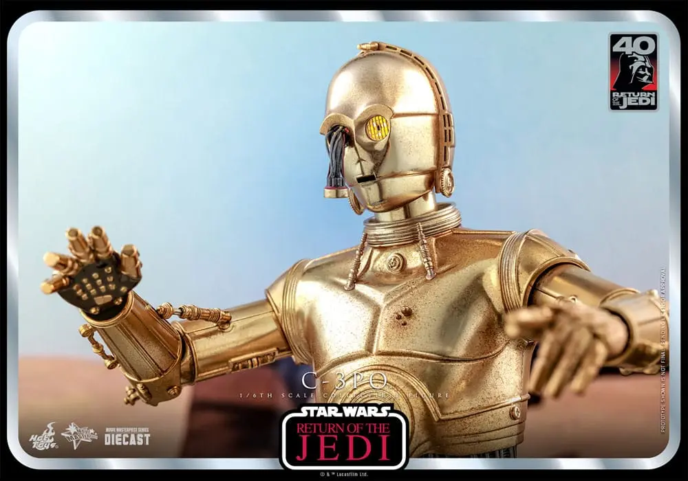 Star Wars: Episode VI 40th Anniversary akční figurka 1/6 C-3PO 29 cm fotografii produktu