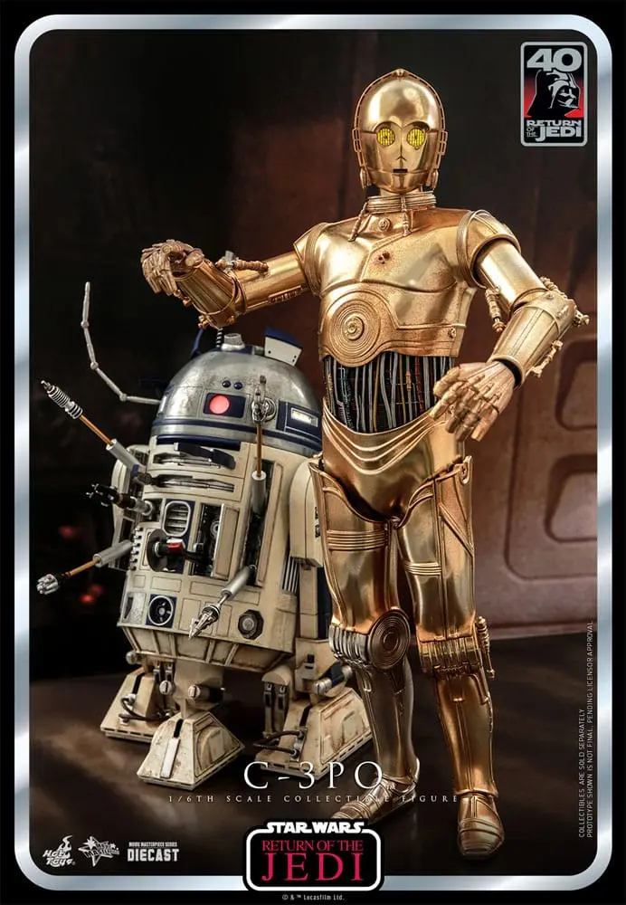 Star Wars: Episode VI 40th Anniversary akční figurka 1/6 C-3PO 29 cm fotografii produktu