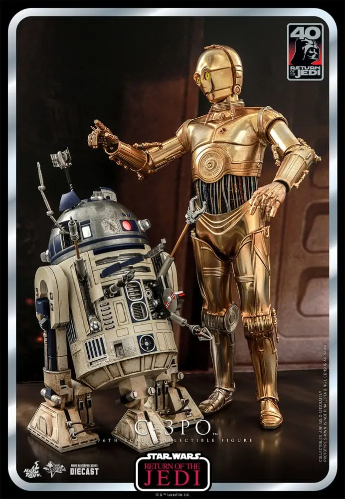 Star Wars: Episode VI 40th Anniversary akční figurka 1/6 C-3PO 29 cm fotografii produktu