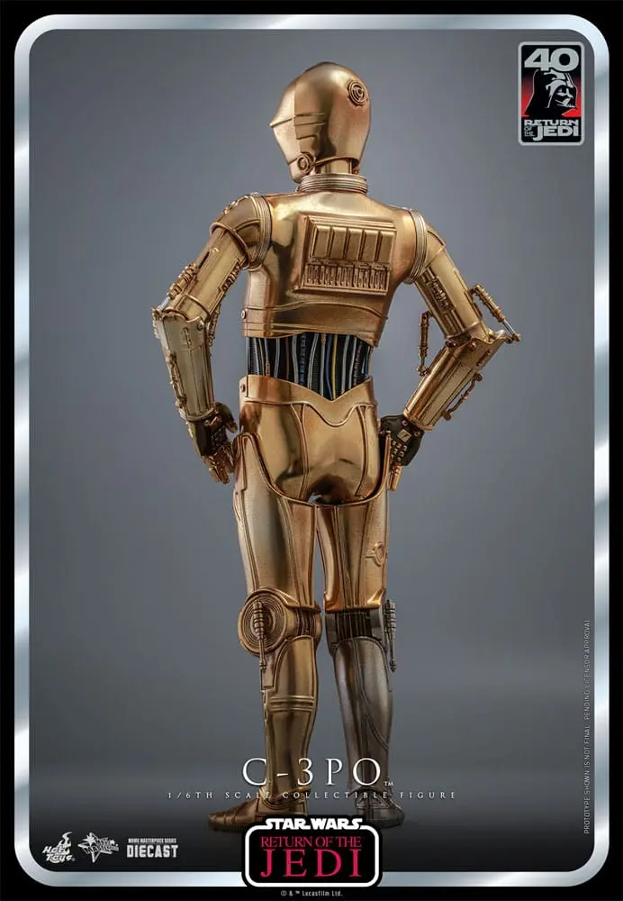 Star Wars: Episode VI 40th Anniversary akční figurka 1/6 C-3PO 29 cm fotografii produktu