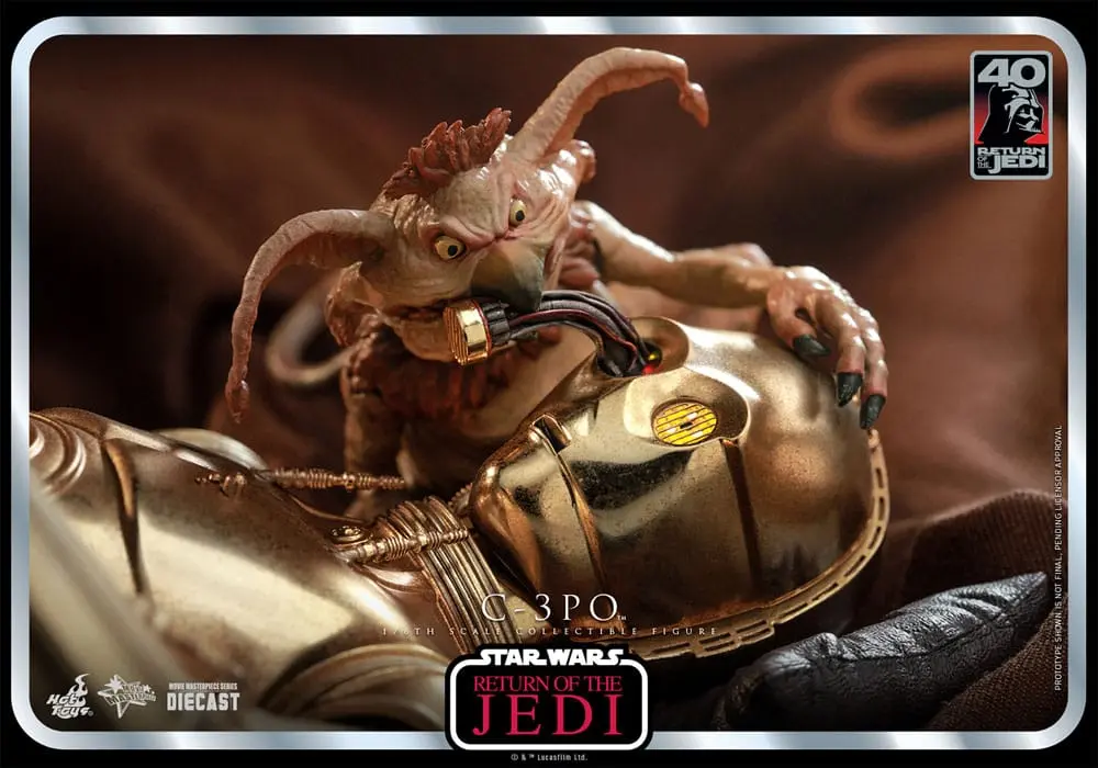 Star Wars: Episode VI 40th Anniversary akční figurka 1/6 C-3PO 29 cm fotografii produktu