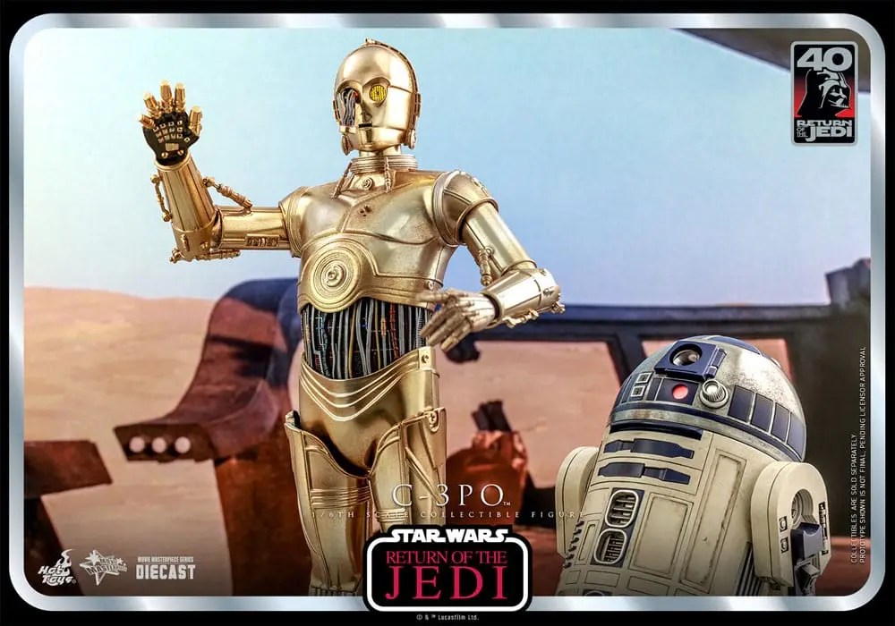 Star Wars: Episode VI 40th Anniversary akční figurka 1/6 C-3PO 29 cm fotografii produktu