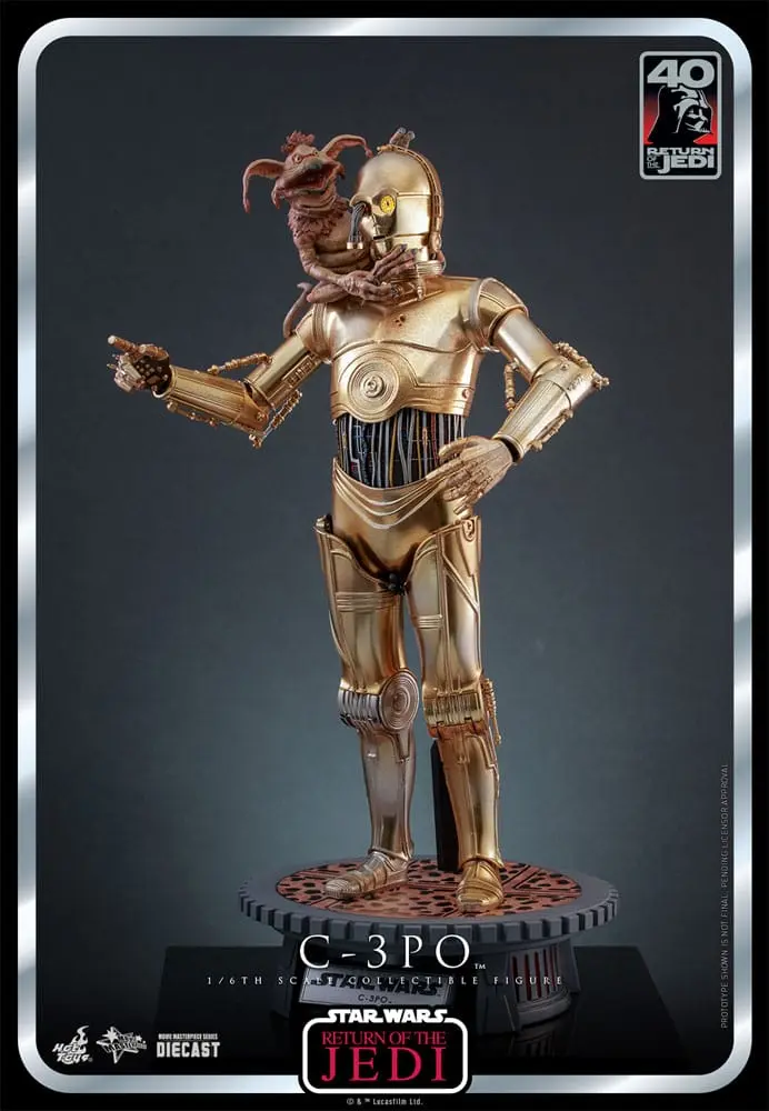 Star Wars: Episode VI 40th Anniversary akční figurka 1/6 C-3PO 29 cm fotografii produktu