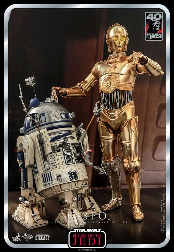 Star Wars: Episode VI 40th Anniversary akční figurka 1/6 C-3PO 29 cm fotografii produktu