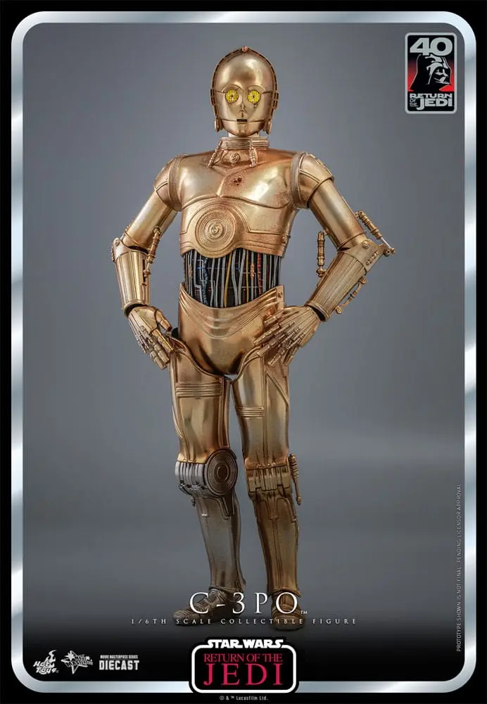 Star Wars: Episode VI 40th Anniversary akční figurka 1/6 C-3PO 29 cm fotografii produktu
