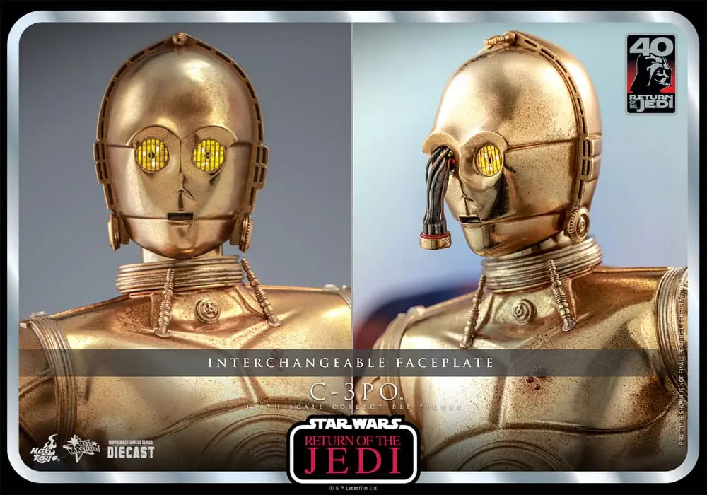 Star Wars: Episode VI 40th Anniversary akční figurka 1/6 C-3PO 29 cm fotografii produktu