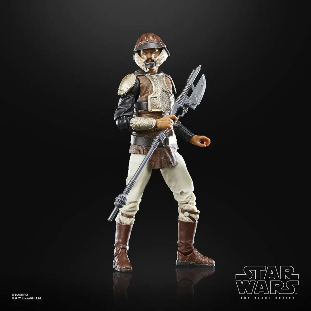 Star Wars Episode VI 40th Anniversary Black Series akční figurka Lando Calrissian (Skiff Guard) 15 cm fotografii produktu