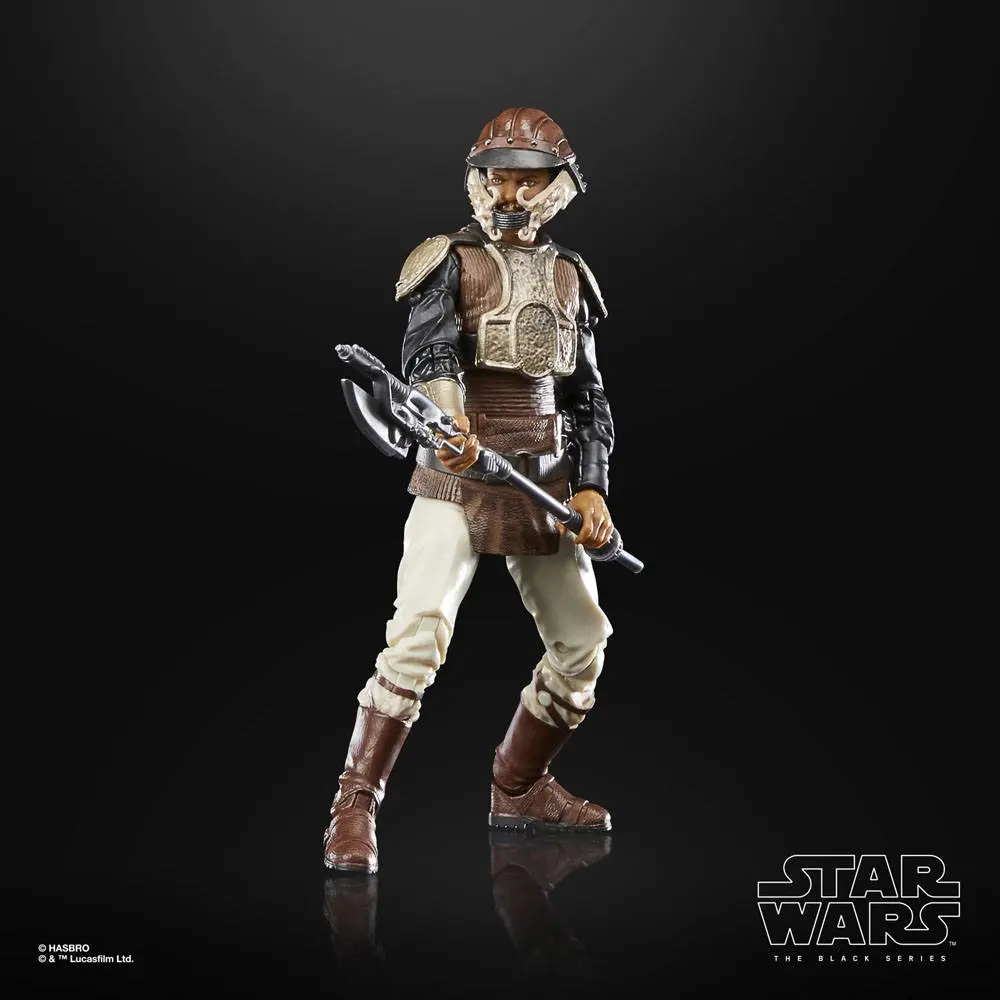 Star Wars Episode VI 40th Anniversary Black Series akční figurka Lando Calrissian (Skiff Guard) 15 cm fotografii produktu