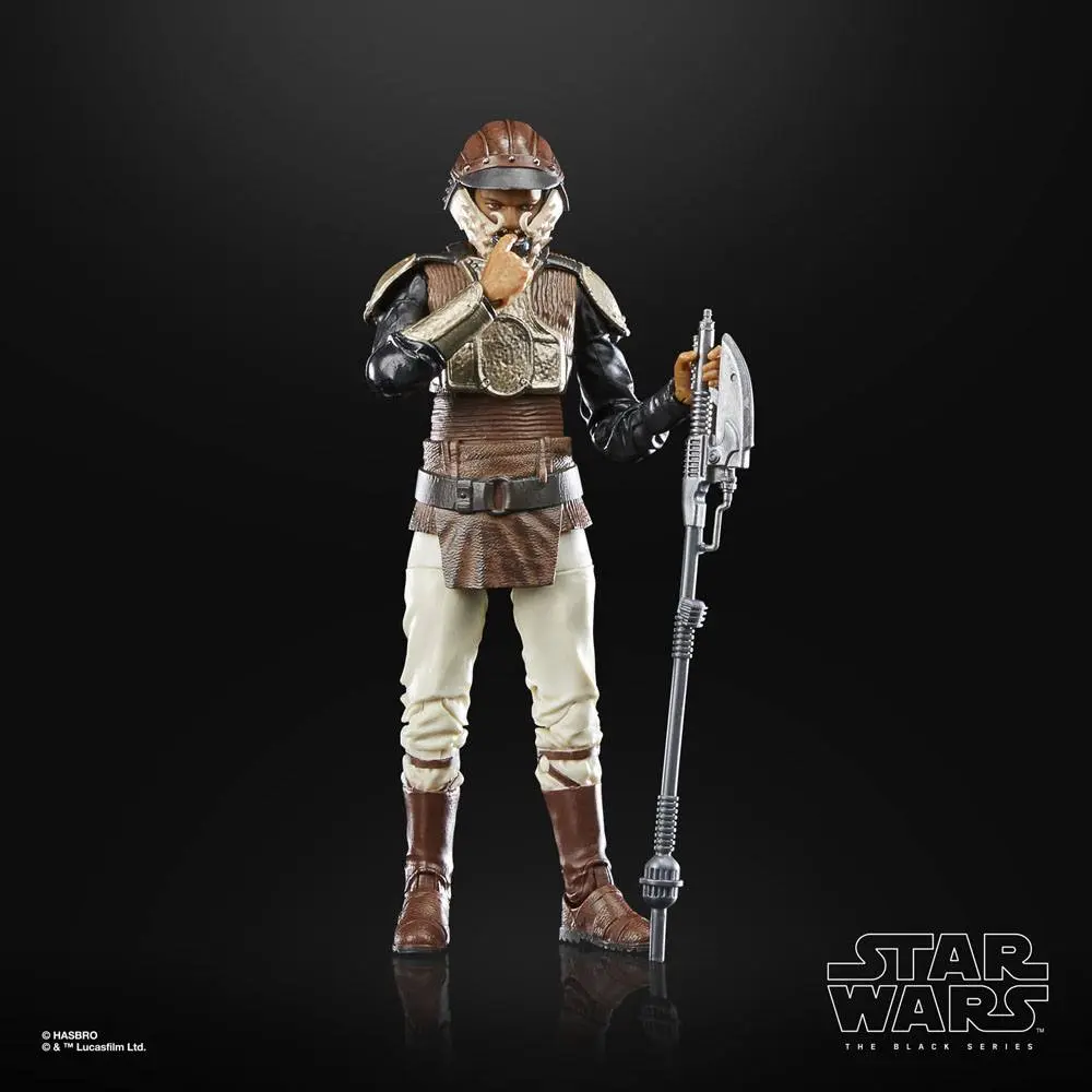 Star Wars Episode VI 40th Anniversary Black Series akční figurka Lando Calrissian (Skiff Guard) 15 cm fotografii produktu