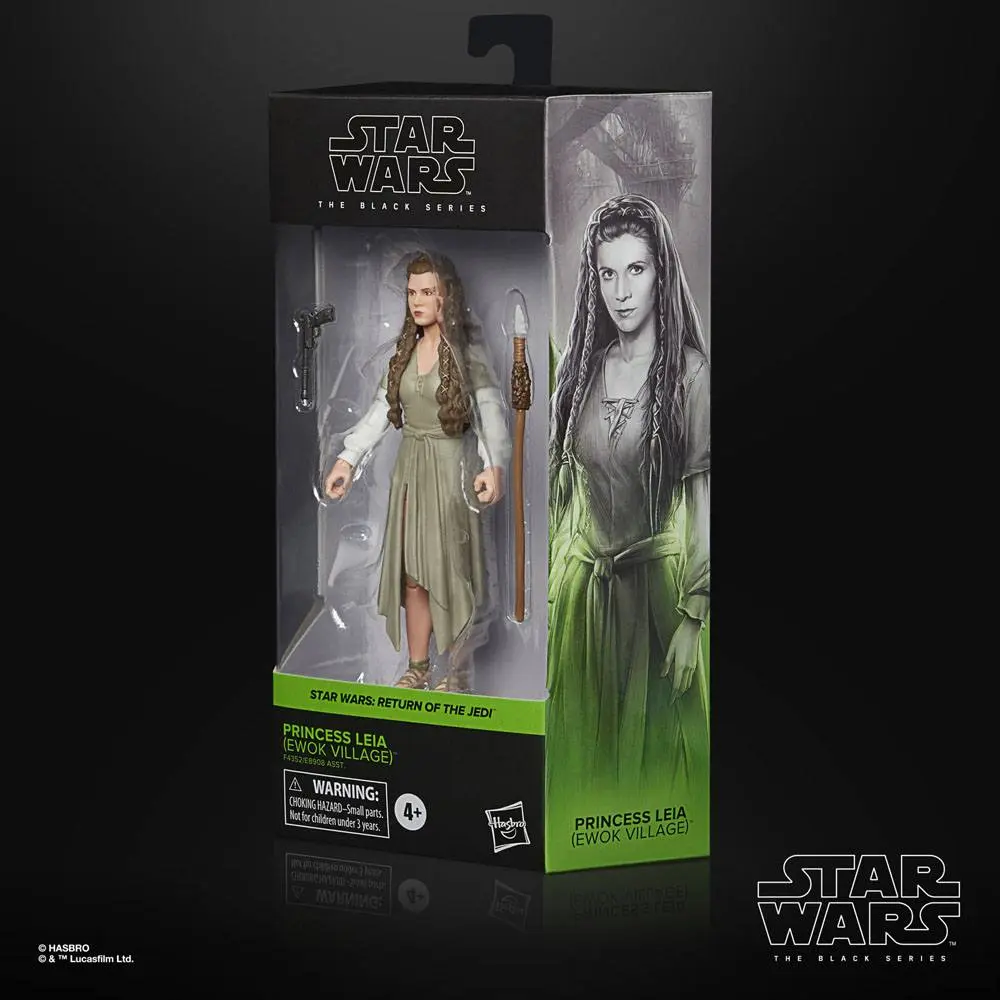 Star Wars Episode VI Black Series akční figurka 2022 Princezna Leia (Ewok Village) 15 cm fotografii produktu