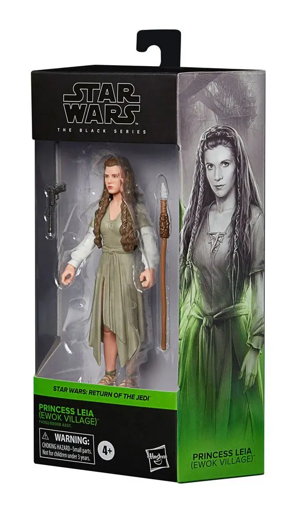 Star Wars Episode VI Black Series akční figurka 2022 Princezna Leia (Ewok Village) 15 cm fotografii produktu