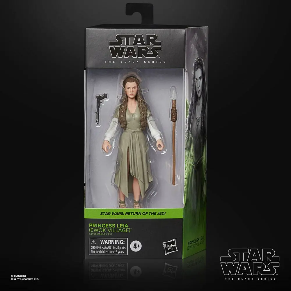 Star Wars Episode VI Black Series akční figurka 2022 Princezna Leia (Ewok Village) 15 cm fotografii produktu