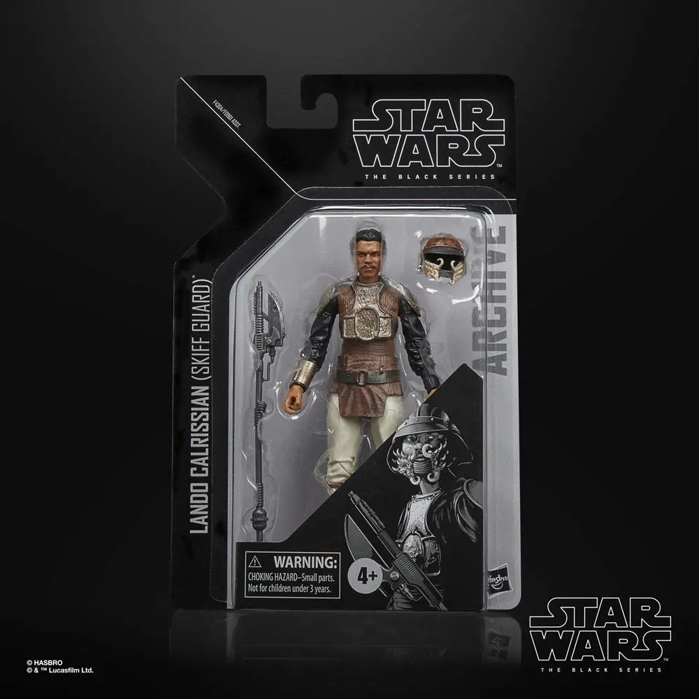 Star Wars Episode VI Black Series Archive Akční figurka 2022 Lando Calrissian (Skiff Guard) 15 cm fotografii produktu