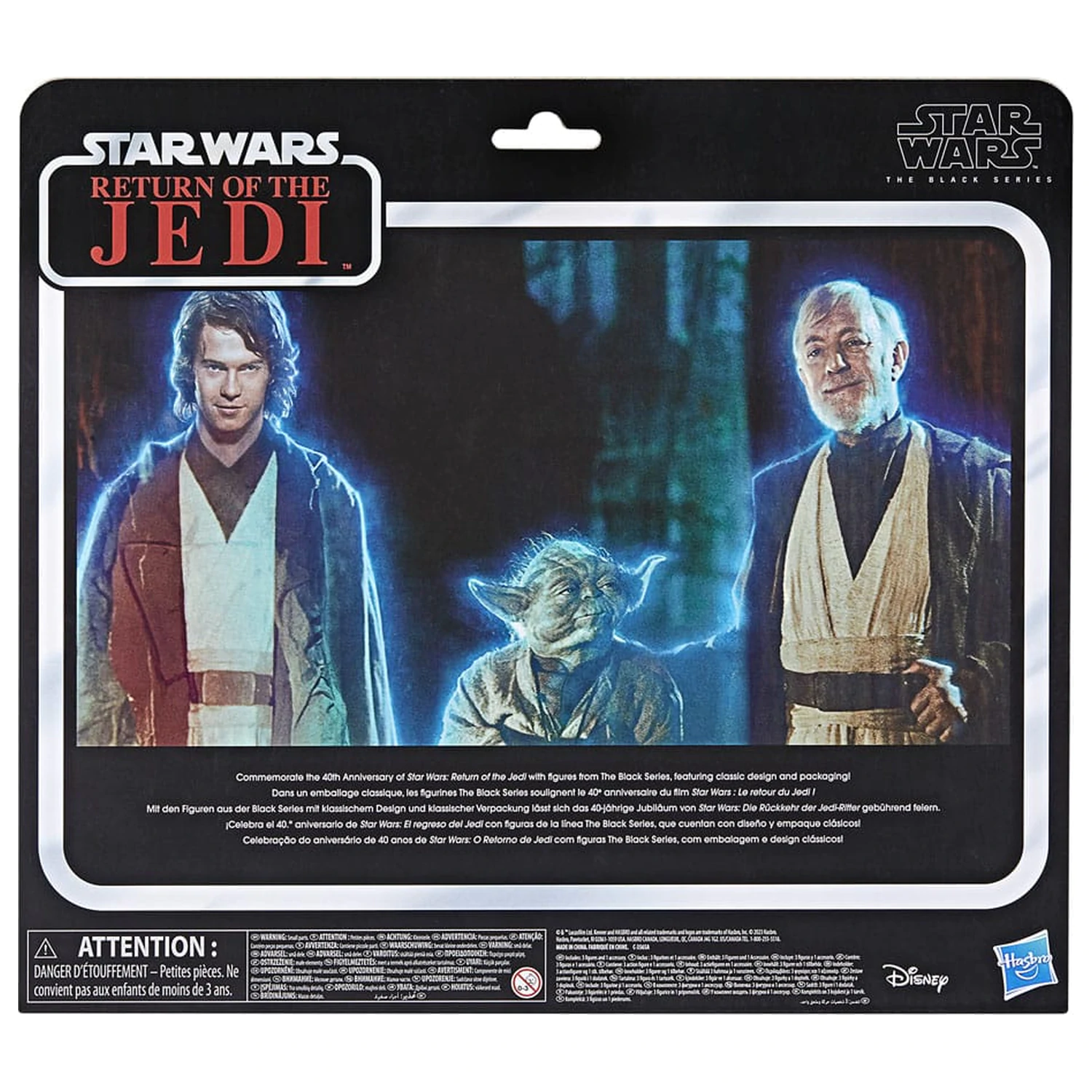 Star Wars Episode VI Black Series sada 3 akčních figurek Force Spirits 15 cm fotografii produktu