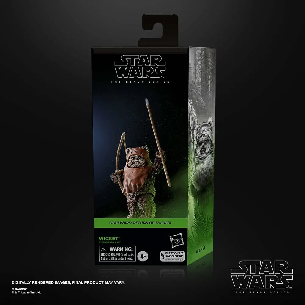 Star Wars Episode VI Black Series akční figurka Wicket fotografii produktu