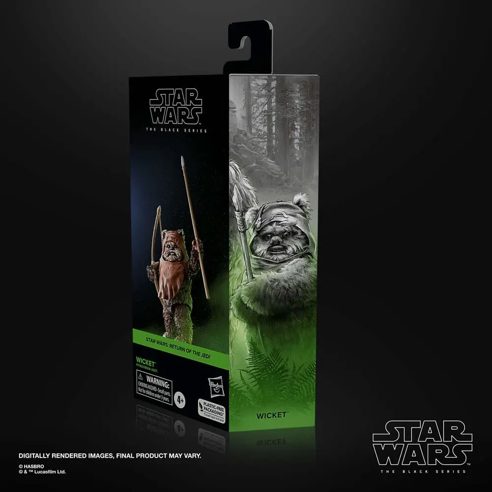 Star Wars Episode VI Black Series akční figurka Wicket fotografii produktu