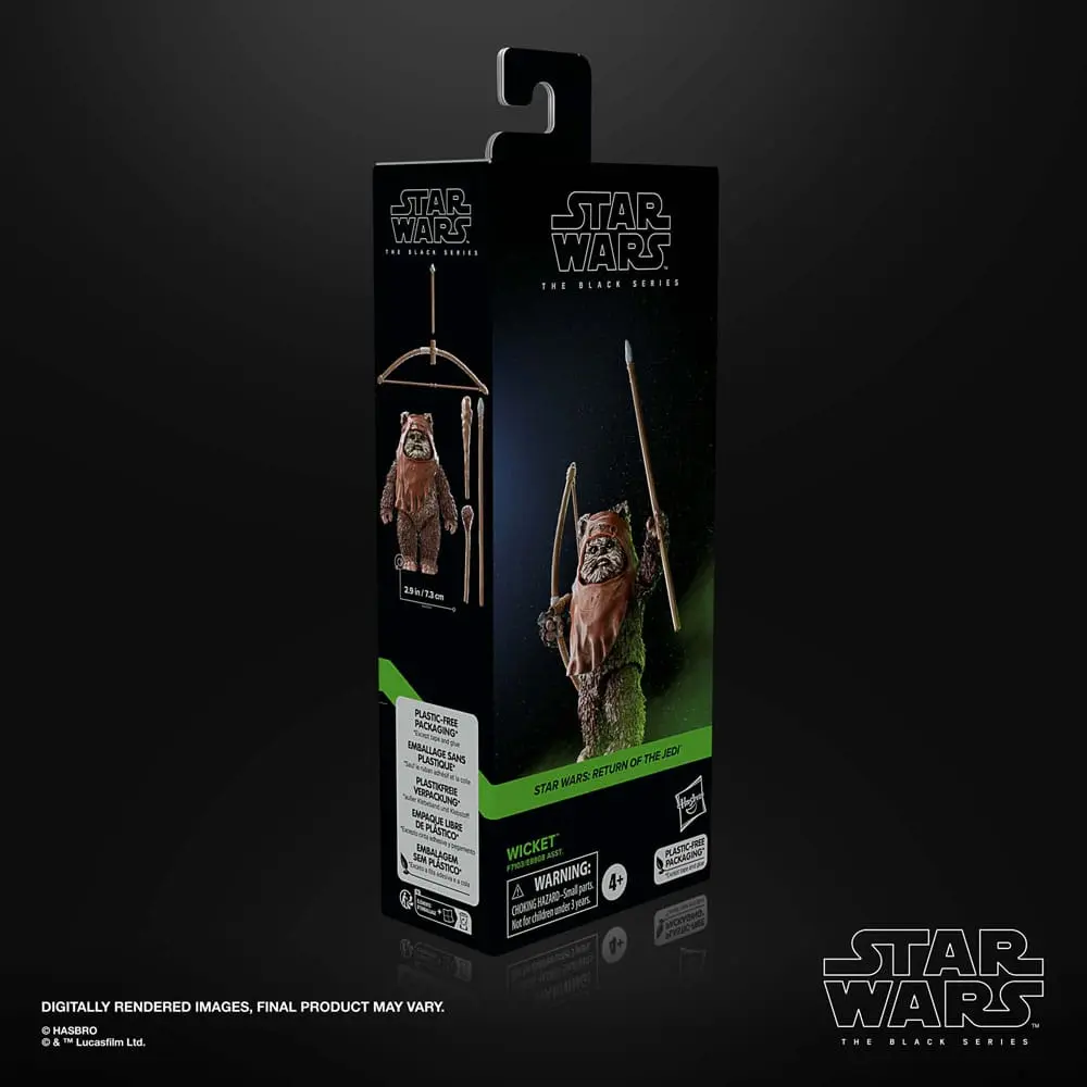 Star Wars Episode VI Black Series akční figurka Wicket fotografii produktu