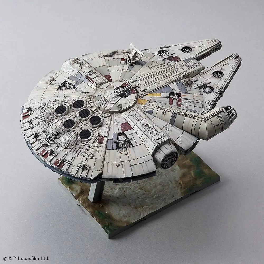 Star Wars Episode VII Model Kit 1/144 Millennium Falcon - modelová stavebnice fotografii produktu