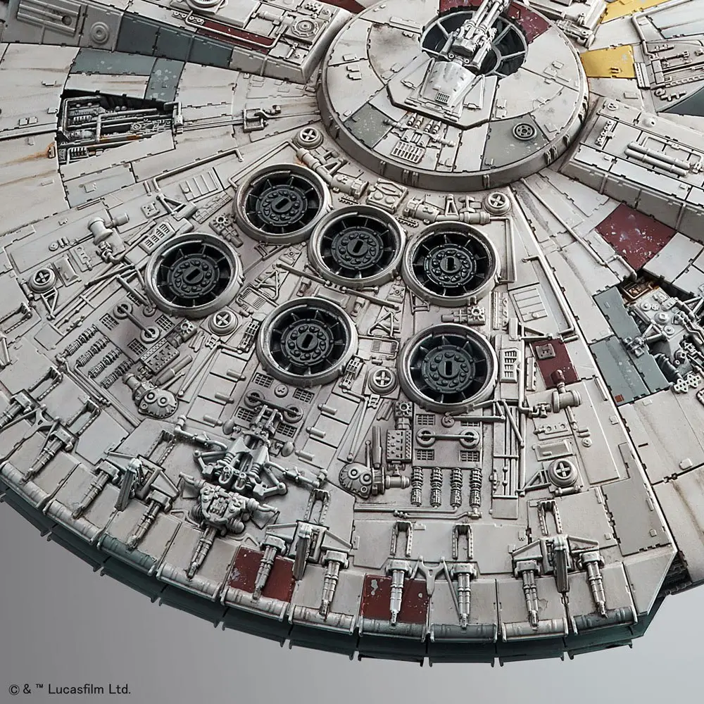 Star Wars Episode VII Model Kit 1/144 Millennium Falcon - modelová stavebnice fotografii produktu