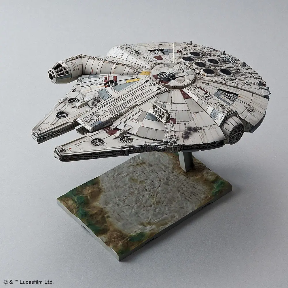 Star Wars Episode VII Model Kit 1/144 Millennium Falcon - modelová stavebnice fotografii produktu