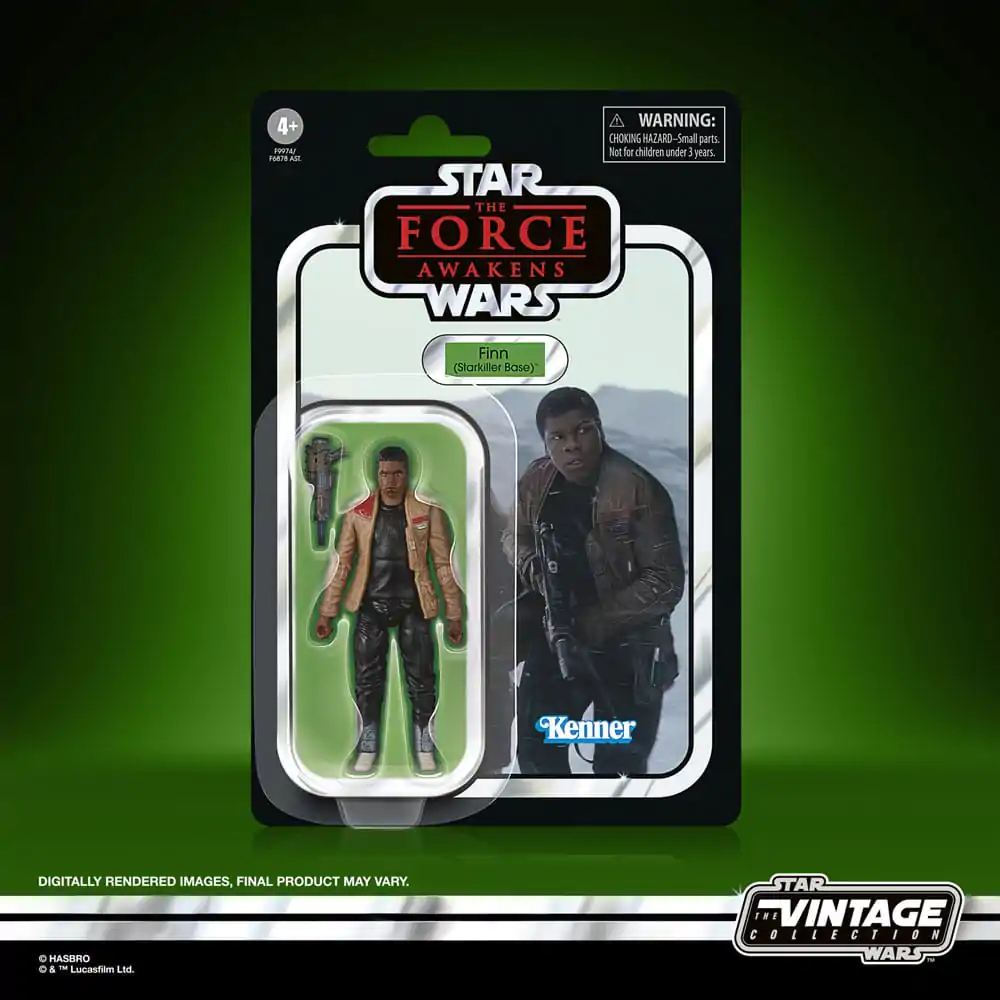 Star Wars Episode VII Vintage Collection akční figurka Finn (Starkiller Base) 10 cm fotografii produktu