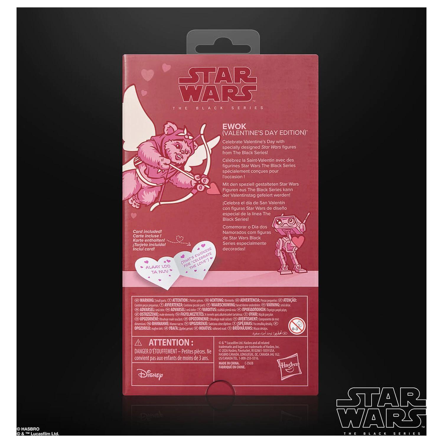 Star Wars Ewok Valentýnská edice figurka fotografii produktu