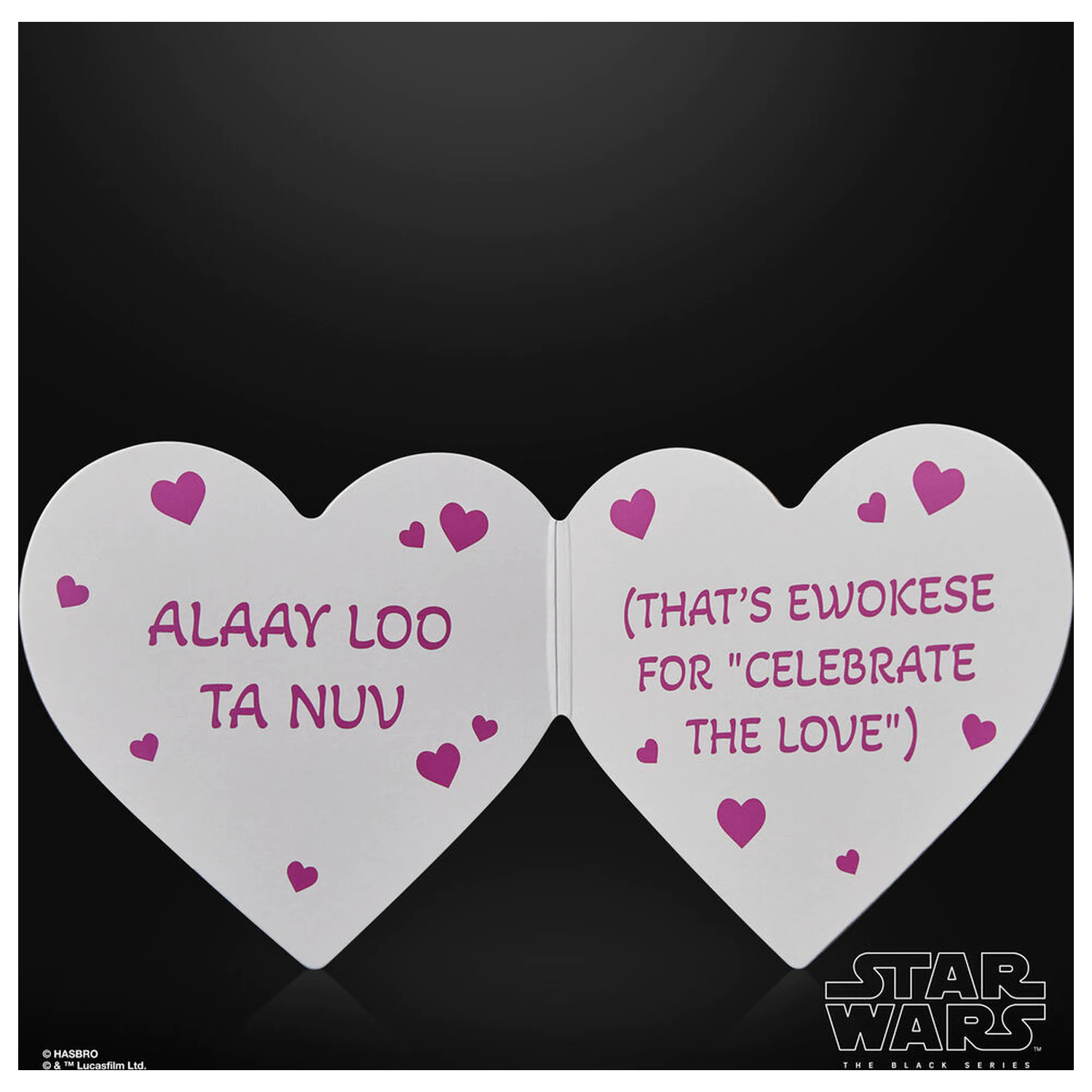Star Wars Ewok Valentýnská edice figurka fotografii produktu