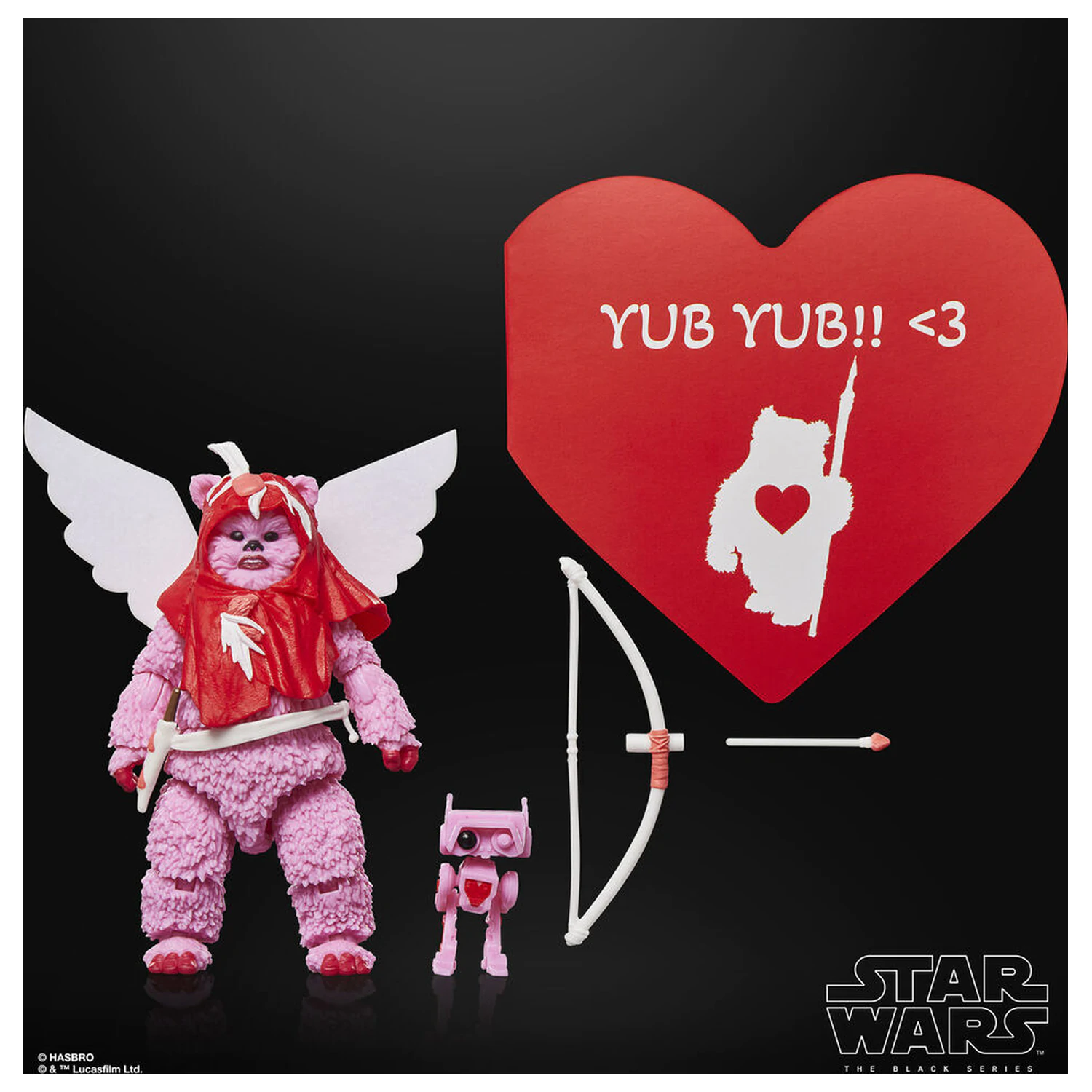 Star Wars Ewok Valentýnská edice figurka fotografii produktu