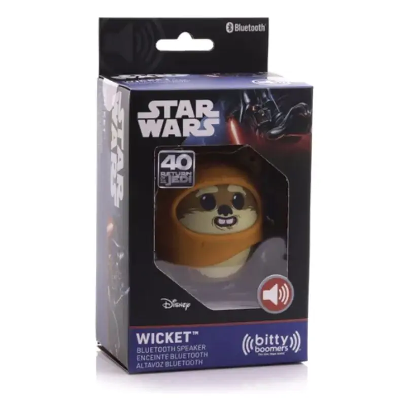 Star Wars Ewok Wicket Bitty Boomers Mini Bluetooth reproduktor fotografii produktu