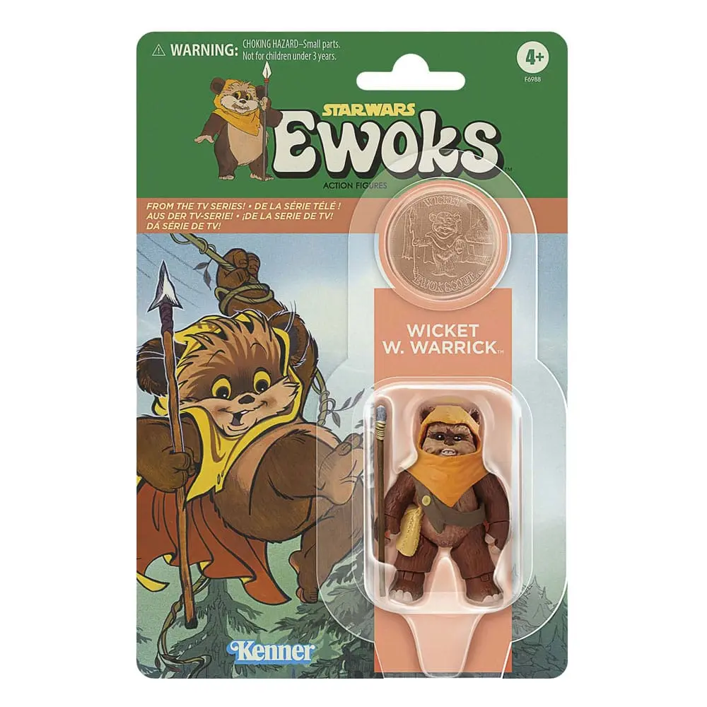 Star Wars: Ewoks Vintage Collection akční figurky Wicket W Warrick & Kneesaa 10 cm fotografii produktu