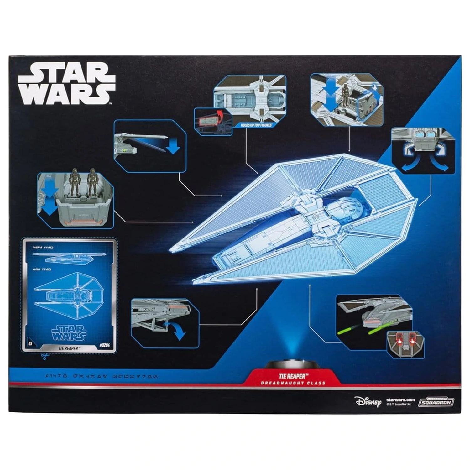 Star Wars vozidlo Dreadnaught Class TIE Reaper Attack Lander 23 cm fotografii produktu