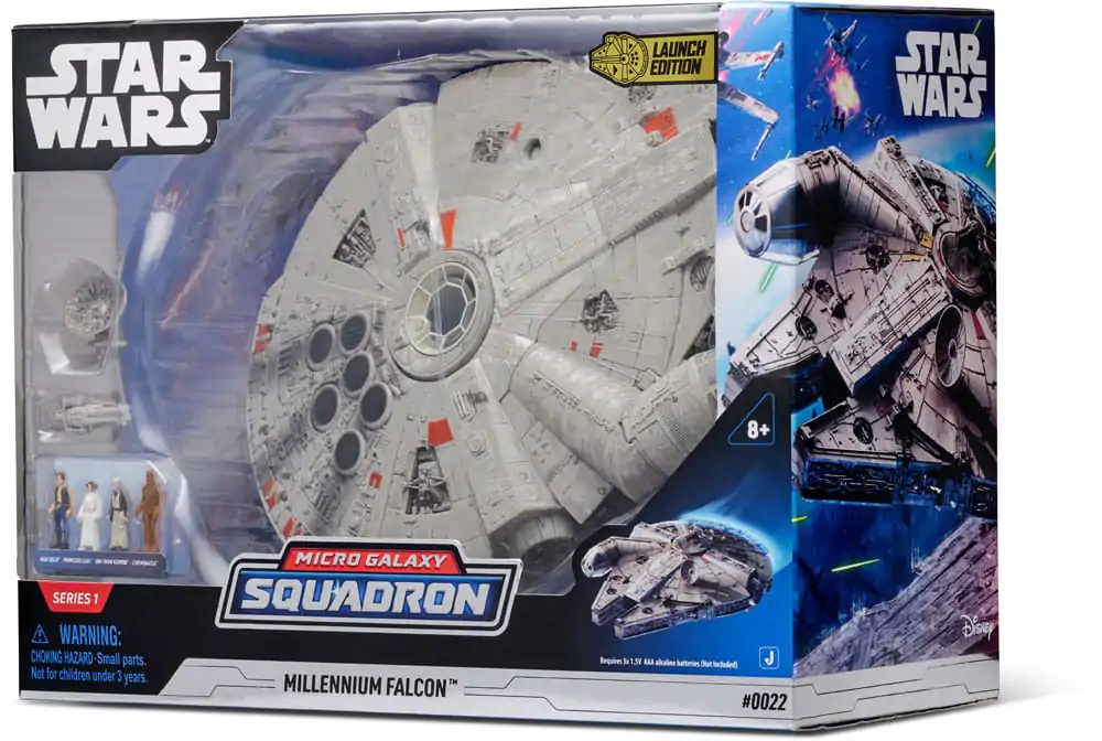 Star Wars filmové vozidlo s figurkou Millennium Falcon 23 cm fotografii produktu