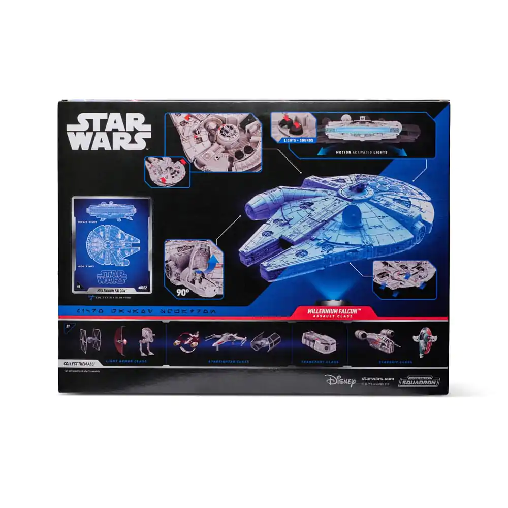 Star Wars filmové vozidlo s figurkou Millennium Falcon 23 cm fotografii produktu