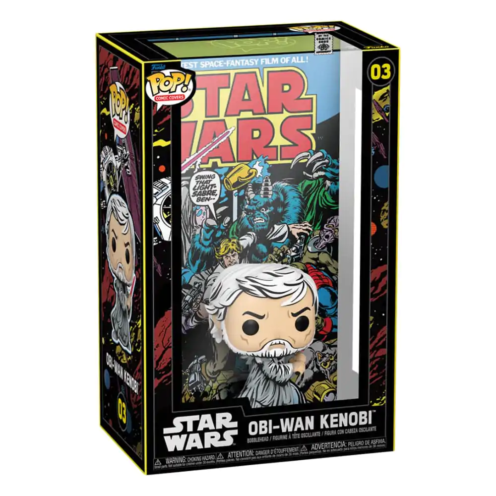 Star Wars Funko POP! Comic Cover vinylová figurka Obi-Wan 9 cm fotografii produktu