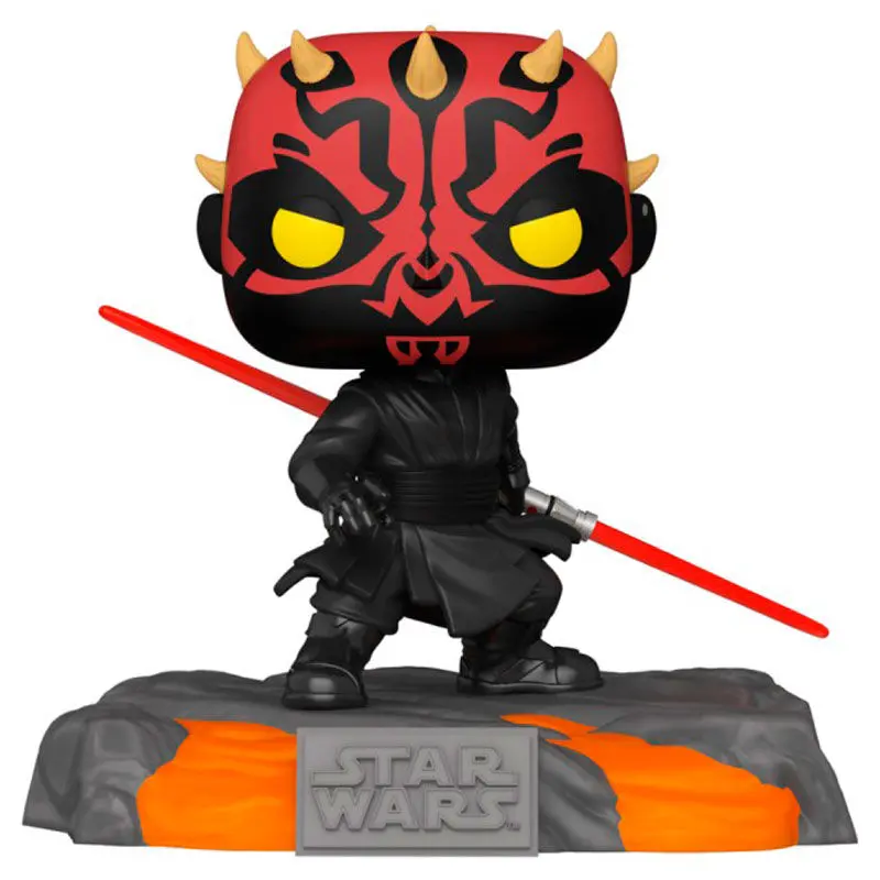 Star Wars POP! Deluxe vinylová figurka Red Saber Series Volume 1: Darth Maul(GW) 9 cm fotografii produktu