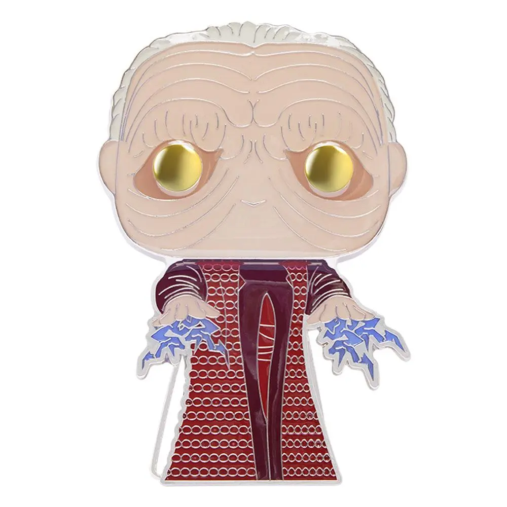 Star Wars POP! Smaltovaný odznáček Unhooded Palpatine 10 cm fotografii produktu