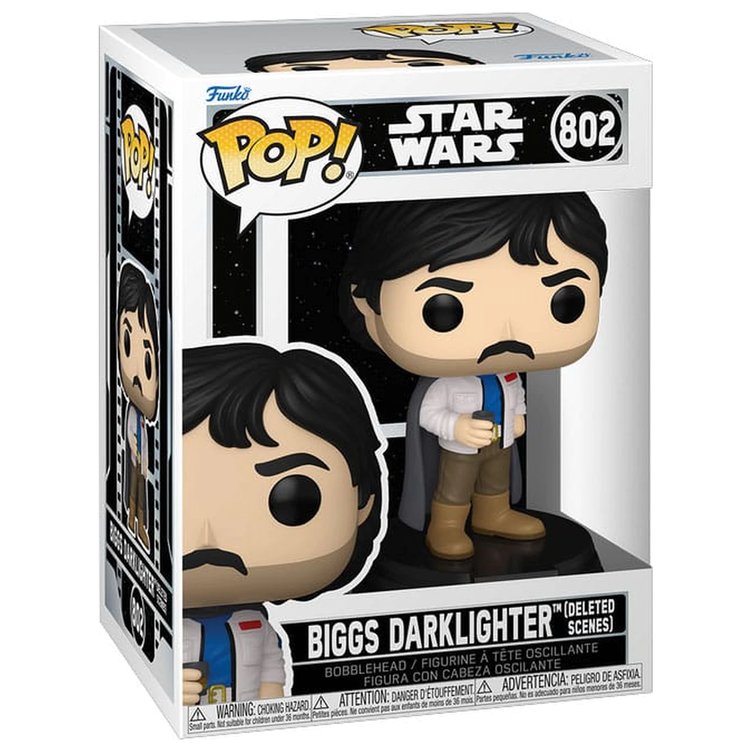 Star Wars Funko POP! Vinyl figurka s kývací hlavou Biggs Darklighter (Deleted Scenes) 9 cm fotografii produktu