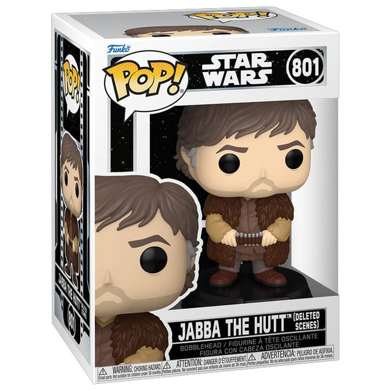 Star Wars Funko POP! Vinylová Bobblehead figurka Jabba the Hutt (Deleted Scenes) 9 cm fotografii produktu