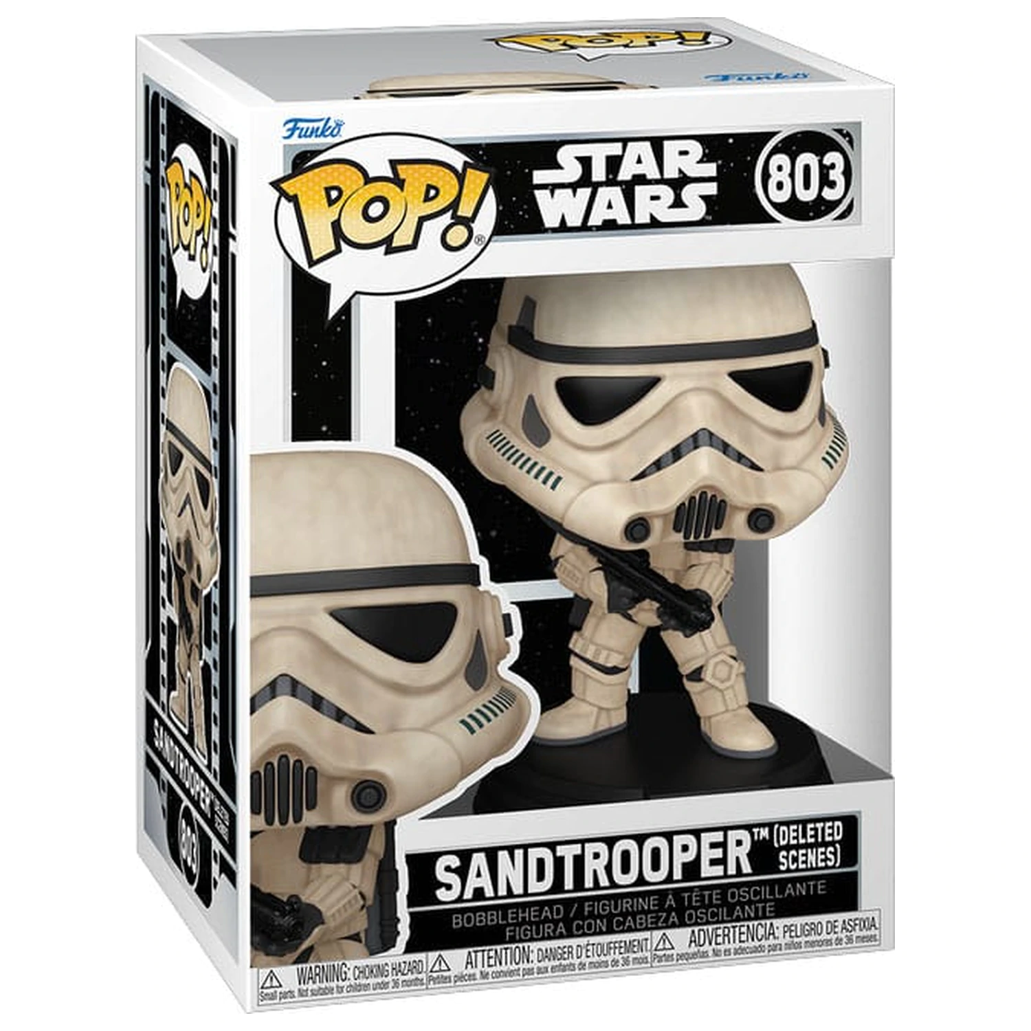Star Wars Funko POP! Vinyl figurka s viklající se hlavou Sandtrooper (Deleted Scenes) 9 cm fotografii produktu