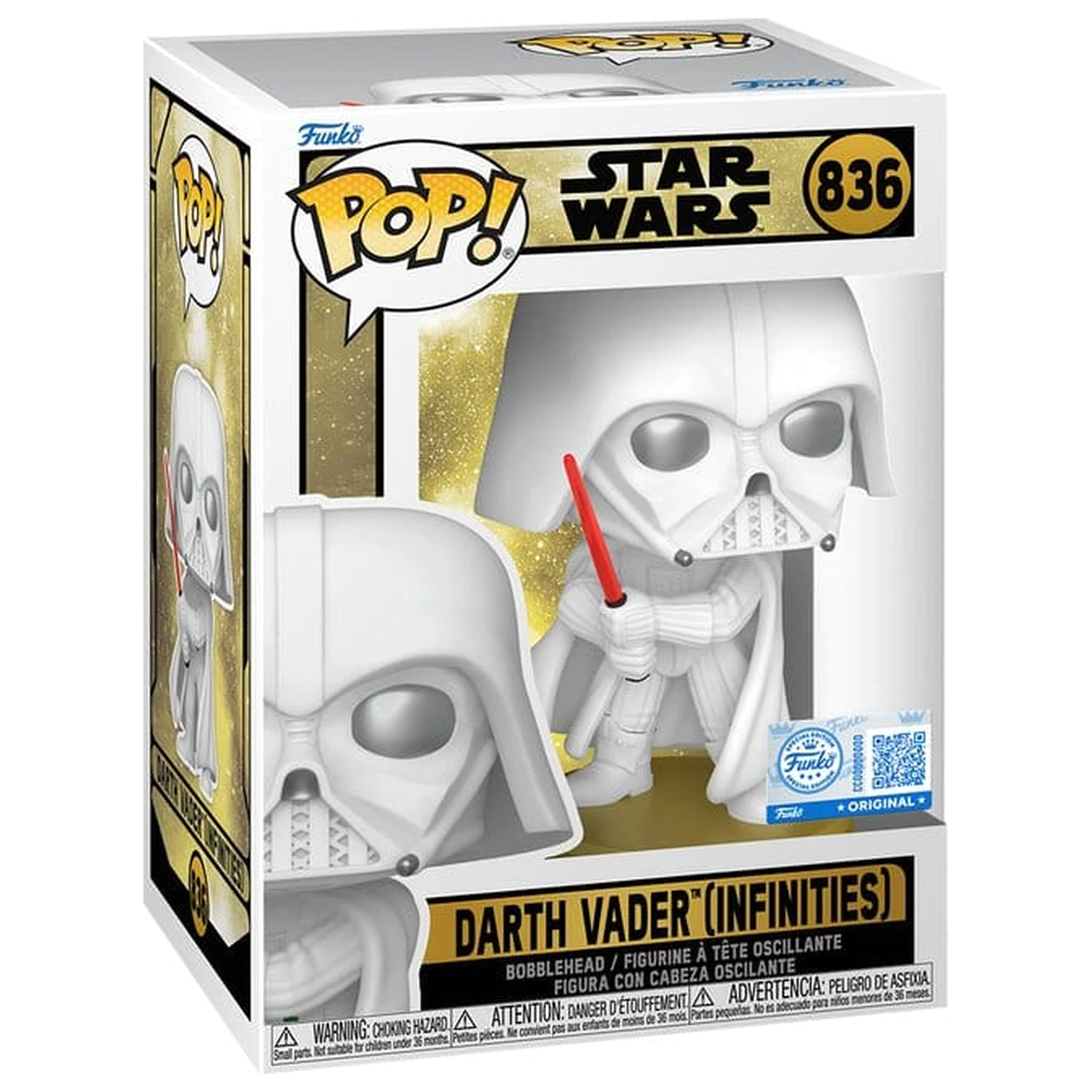 Star Wars Funko POP! Vinylová figurka Darth Vader (WH) 9 cm fotografii produktu
