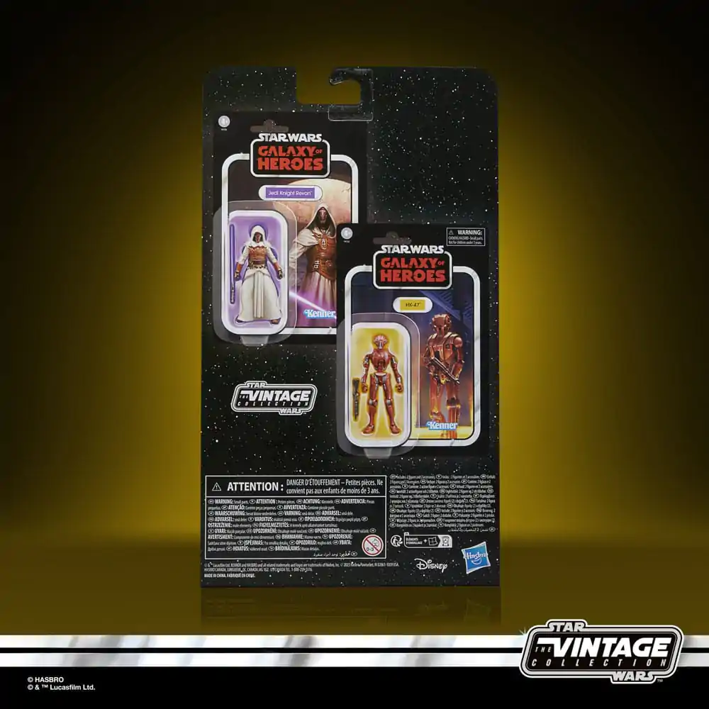 Star Wars: Galaxy of Heroes Vintage Collection akční figurka balení 2 kusů Jedi Knight Revan & HK-47 10 cm fotografii produktu