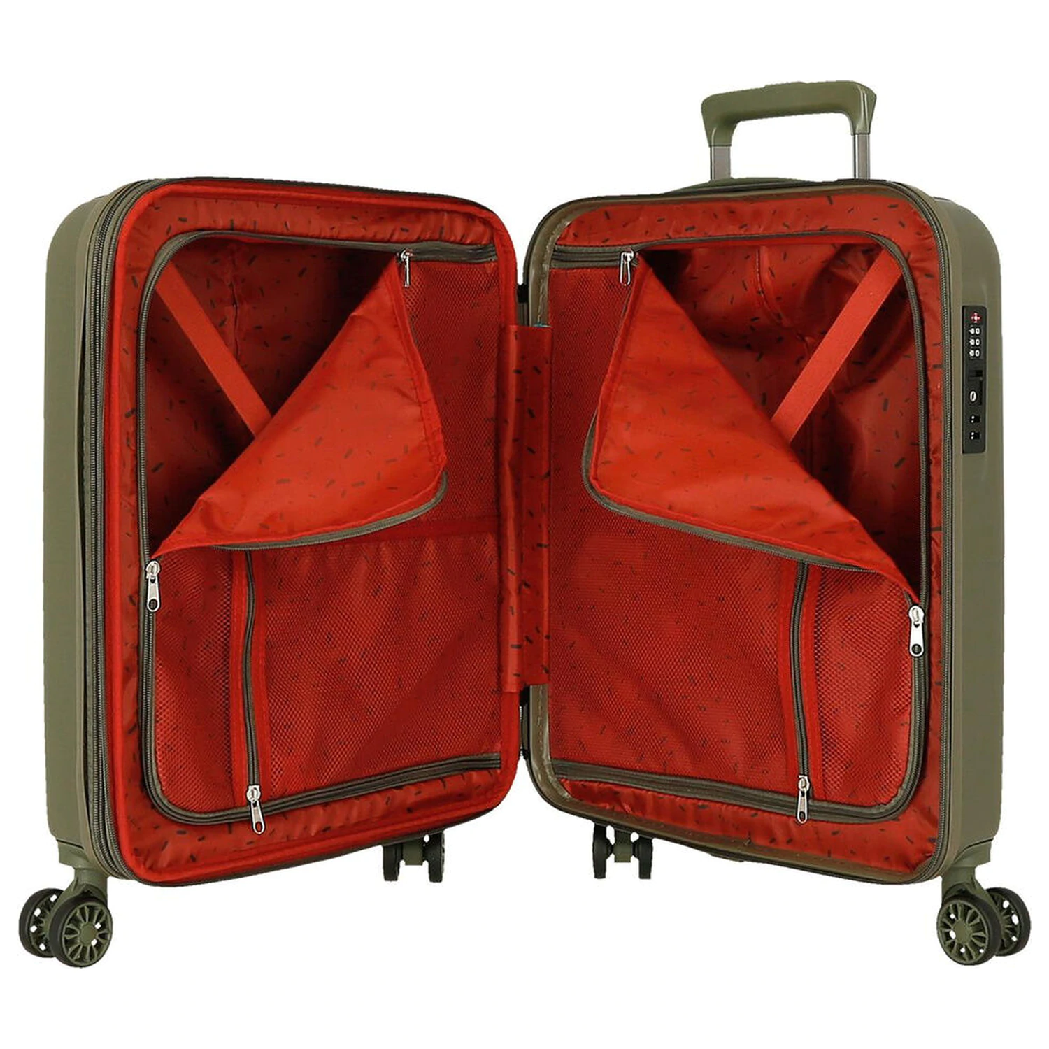 Star Wars Green ABS cestovní kufr na kolečkách 55cm fotografii produktu